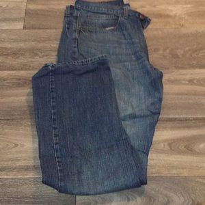 Men’s blue jeans